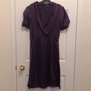 BCBGMaxAria Purple Silk Dress